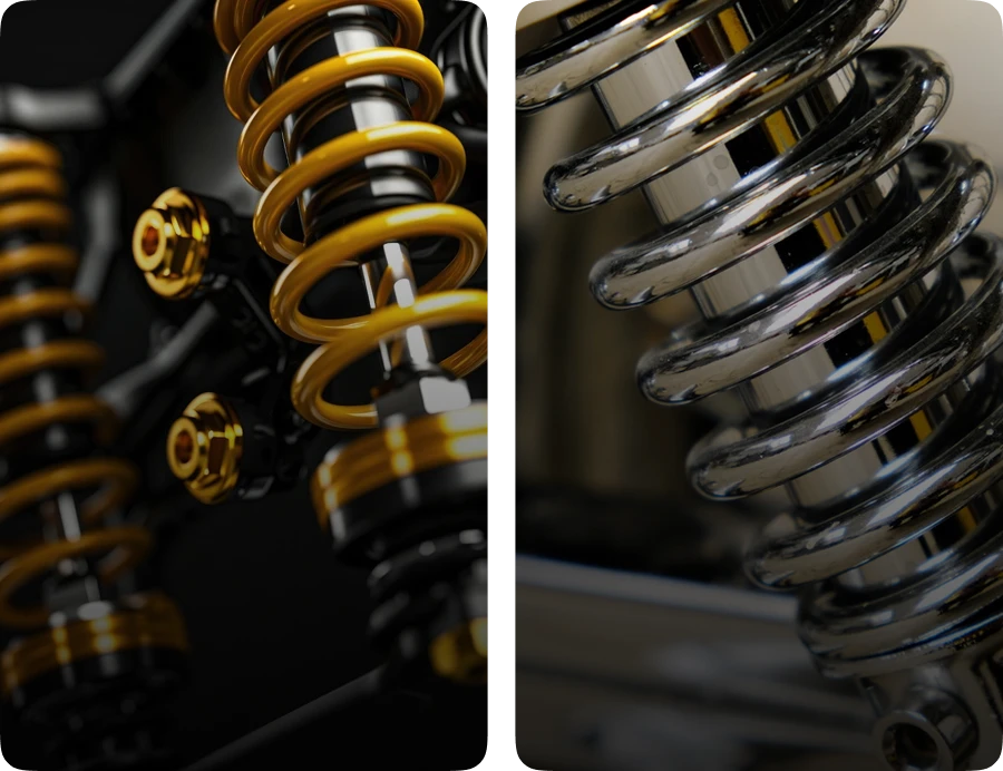 Complete car suspension system parts Fujairah